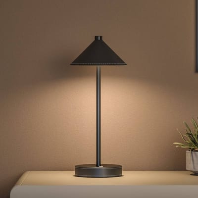 Mobiele tafellampen Pellini White Switch 300lm 2W Zwart mat