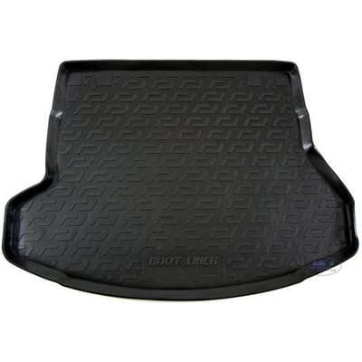 Tapis de coffre caoutchouc - J&J AUTOMOTIVE - Kia CEE'D SPORTWAGON - Noir - Sur mesure - Protection optimale noir
