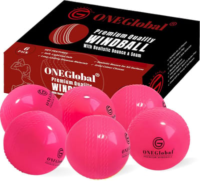Premium Soft Cricket Balls voor Windbalsport, Duurzaam en Ideaal voor Binnen en Buiten