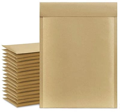 Kraft Bubble Mailers 6x10 inch - 50 stuks Bruine Gewatteerde Enveloppen voor Verzending