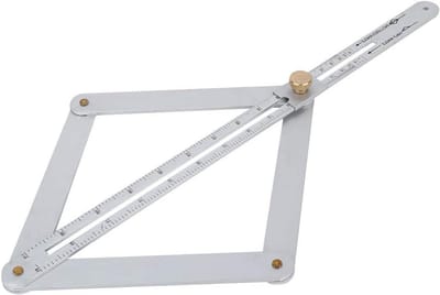 Hoekzoeker Plafond Relikwieën Vierkante Gradenboog Aluminiumlegering Tool | Verstelbaar | Draagbaar | Voor Eindeloze Toepassingen
