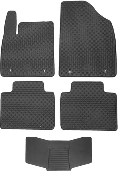 Max-Dywanik DOMA Serie - Rubber Automatten - Beschermhoes - Zwart - Speciaal Voor MG HS 2022