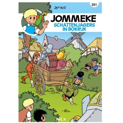 Schattenjagers In Bokrijk - Jommeke Strip - Jef Nys
