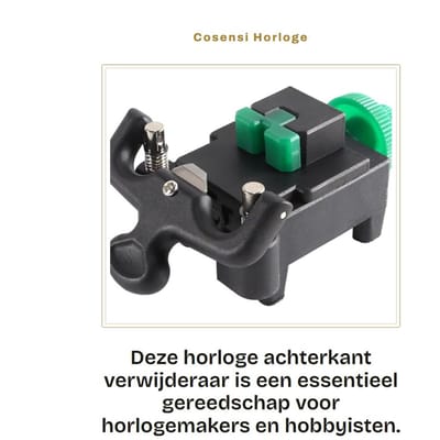 Dailygoods - Horloge Achterkant Verwijderaar voor Snelle Reparatie