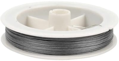 Sieradendraad, dikte 0,38 mm, 100 m, zilver