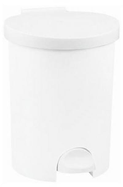 Curver KOSZ-Serie - Vuilnisbak met Pedaal - 15L - Wit