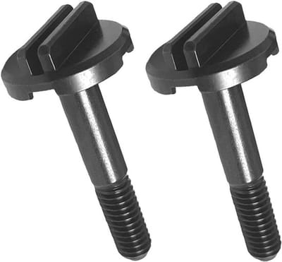 Reserve-achterkantschroef - Reserve - achterkantschroef - Multifunctioneel gereedschap - Zwart - 1,43 inch lengte - 0,73 inch kopdiameter - Geschikt voor 2626-20 - 18 stuks