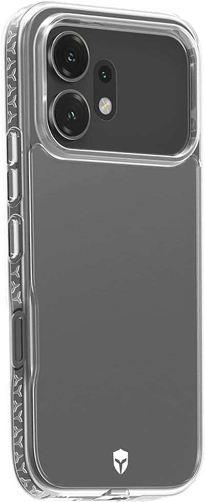 Force Case, Hoesje geschikt voor Honor 600 - Anti-Shock 3m & 360° Bescherming & Anti-Vergeling, Transparant
