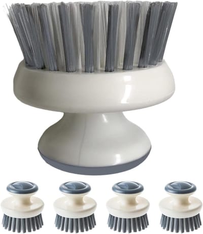 Schrobborstel Set - Afwasborstel Wokborstel - Keuken Reinigen - Multifunctioneel Ontwerp - 5 Stuks - Meerkleurig