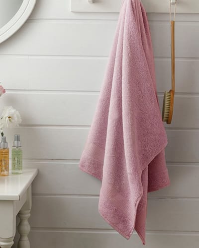 English Home- Badhanddoek - 70x140cm - roze