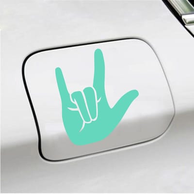 Bumpersticker - Rock N Roll - 14 X 12 - Mint