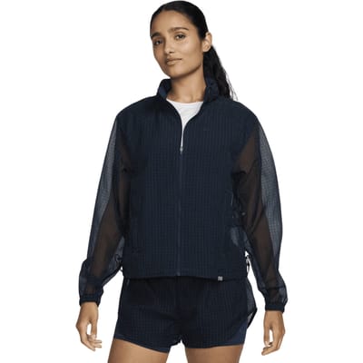 Nike Running Division Marineblauw Lichtgewicht Jack