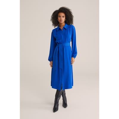 WE Fashion Dress Mid Length Cobalt Blue Taglia: L | Abiti in T-Shirt Outlet | Donna | Blu