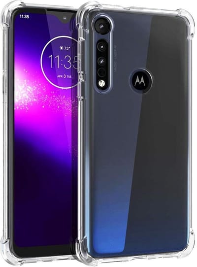 Hoesje Geschikt voor: Motorola Moto G8 Play - Anti -Shock Silicone Hoesje - Transparant