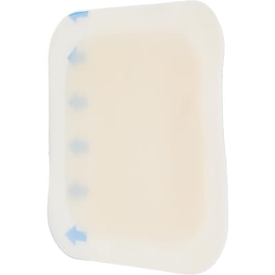 Sacrum Siliconenverband Hoge Absorptie Rand Siliconen Zelfklevend Pad voor Wondverzorging Snelle Genezing white
