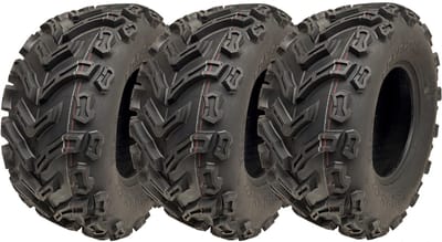 24x10.00-11 Quad-banden voor terreinvoertuigen, 6-laags, Wanda P3128, met E-keur, goedgekeurd voor gebruik op de openbare weg (set van 3)
