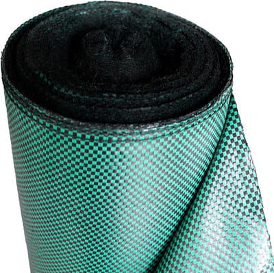 Mulchdoek Geotextiel - Anti-onkruid Doek - Tuinonderhoud - Hoge Sterkte Geweven - 1.05 x 25 m - Groen