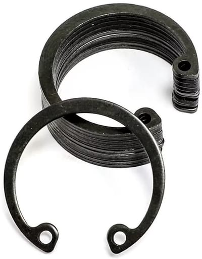 Dailygoods- Borgring interne 58 mm - Borgringen assortiment - Borg ringen - Bevestigingsmiddel - 6 stuks - Mangaanstaal