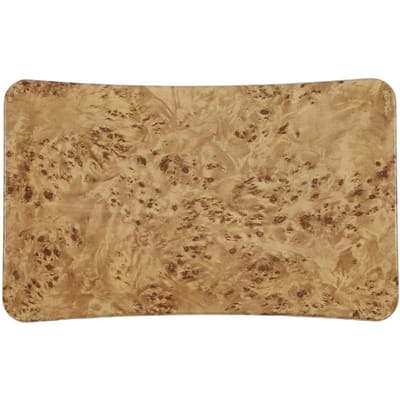 L580 B340mm RV Tafelblad Hout Verwijderbaar Gemakkelijk Schoon te Maken Boot Tafelblad voor Caravan Dek Terras Beige beige