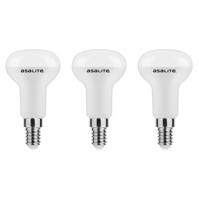 Asalite LED Lamp R50 E14 Fitting - 5W = 35W - 400 Lumen - 3000K Warm Wit Licht - Niet Dimbaar - 220-240V - Ø50mm - 3 stuks