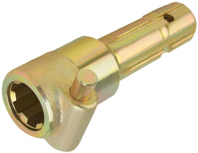 Dailygoods - PTO-verlengadapter - PTO-adapter - Eenvoudige installatie - 1-3/8 en 6 Spline - Geschikt voor Tractoren tot 70 Pk - Verlenging voor landb...