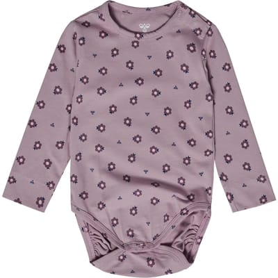 Baby romper met lange mouwen Hummel imprimé