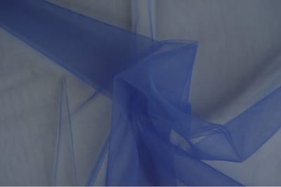 Bruidstule - Blauw - 1 meter - Per meter - 150cm breed