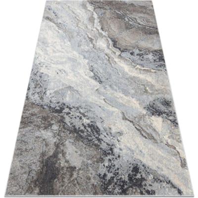 Kleden Rugsx Tapijt FUSION 9613 grijskleuring / donker grijskle 120x170 cm