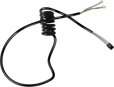E-Twow, Datakabel voor Elektrische Step - Vierkante Stekker 5-pins, Zwart