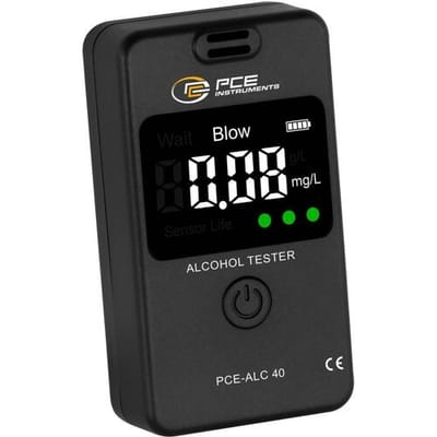 PCE Instruments PCE-ALC 40 Alcoholtester Incl. display, Weergave van verschillende eenheden