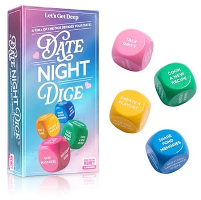 Date Night Dobbelstenen voor Koppels - 200+ Unieke Ideeën voor Een Romantische Avond