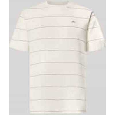 T-shirt met labelstitching model 'VERRI'