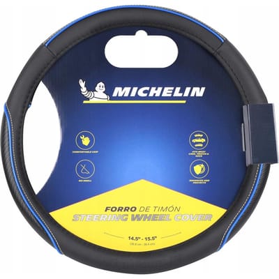Michelin Stuurhoes Zwart/Blauw M 36,8-39,4Cm Voor Auto