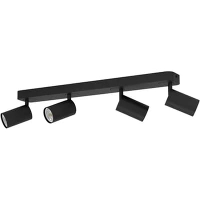 EGLO connect.z Telimbela-Z Smart Spot - GU10 - 58 cm - Zwart - Instelbaar RGB & wit licht - Dimbaar - Zigbee