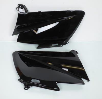 P2R-kuipset voor Yamaha 530 T-Max-scooter 2012 tot 2014, glanzend zwart, nieuw