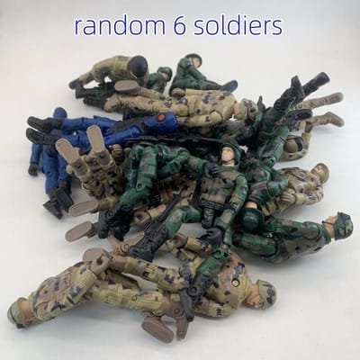 1 Stuk Gewricht Beweegbaar 1:18 Krijger Elite Kracht Figuur Mooi Speelgoed 10CM Terrorist SWAT Team Soldaten Verzameling Model voor Kinderen Jongens