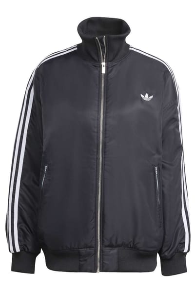 Adidas Originals Firebird Oversized Bomber Jacket Maat: XS | Bomberjacks Outlet | Dames | Zwart
