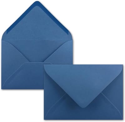Kleurige DIN C5 Enveloppen - 200 Stuks met Natte Plakrand voor Wenskaarten en Uitnodigingen - 22,0 x 15,4 cm