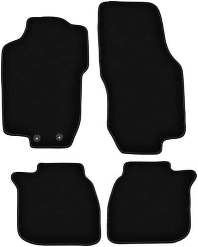 BASIC zwarte veloursmatten voor: Lancia Lybra sedan, stationwagen, SW (1999-2005)
