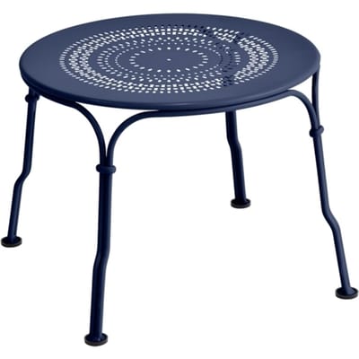 Fermob 1900 bijzettafel laag - 92 abyssblauw