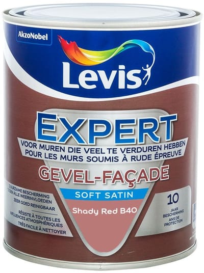 Levis - Expert Gevel Mix - Shady Red B40 - Mengverf - 1 L