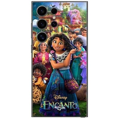 Coque de téléphone - Disney - Samsung Galaxy S24 Ultra - Souple - Silicone - Encanto Familia Madrigal zwart