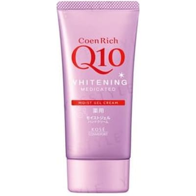 Kose - CoenRich Q10 Whitening Moist Gel White Floral Hand Cream 80g