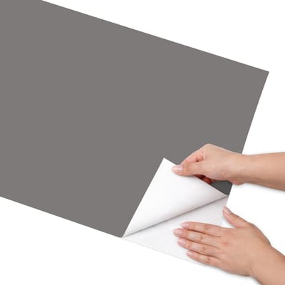 Coloray Meubel Wrap Folie - Grijs Meubelfolie - 50x100 cm - Wrapfolie Keuken Donkergrijs - Decoratiefolie - Minimalist Meubelfolie - Meubel Wrap Folie - Woonkamer decoratie - Achtergronden en patronen