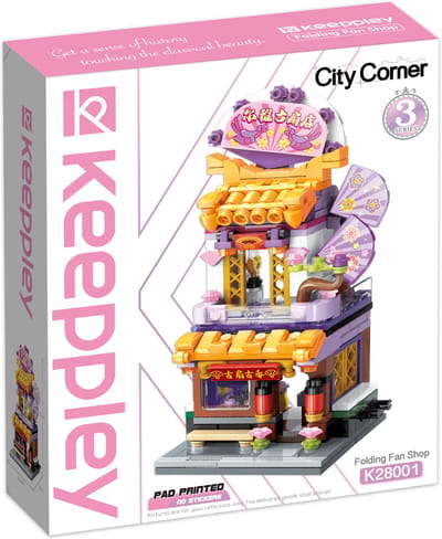 Keeppley City Corner Serie 3 - Bouwblokjes voor kinderen - K28001