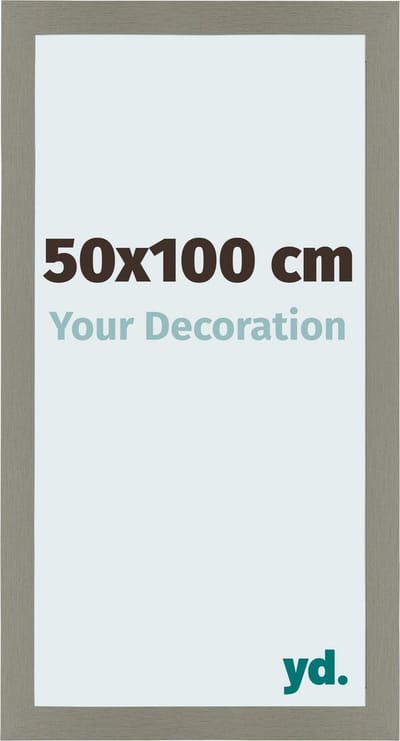 Your Decoration - Fotolijst 50x100 cm - MDF - Antraciet - Mura