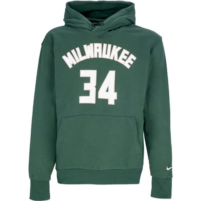 Herenhoodie Nba Essential Fleecehoodie nr. 34 Giannis Antetokounmpo Milbuc