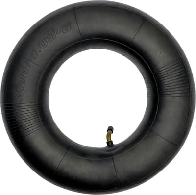Binnenband - Reservewiel binnenwerk - Steekwagen gebruik - Gebogen ventielsteel - 3.50/4.00-6