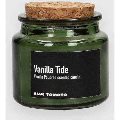 Blue Tomato Glass Jar Kaars zwart