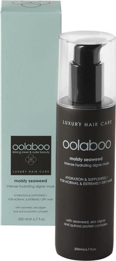Oolaboo Moisty Seaweed Hydrating Mask - Intensief hydraterend haarmasker voor droog haar - 100 ml